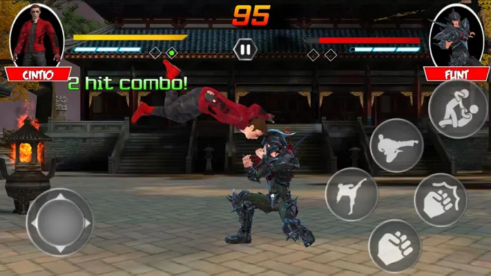 Real Superhero Kung Fu Fight Champion android App screenshot 1