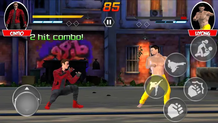 Real Superhero Kung Fu Fight Champion android App screenshot 2